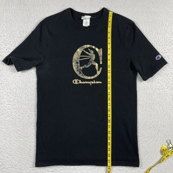 Champion Shirt Mens Medium‎ Running Man Logo Gym Active Casual Athleisure Tee - Picture 11 of 13